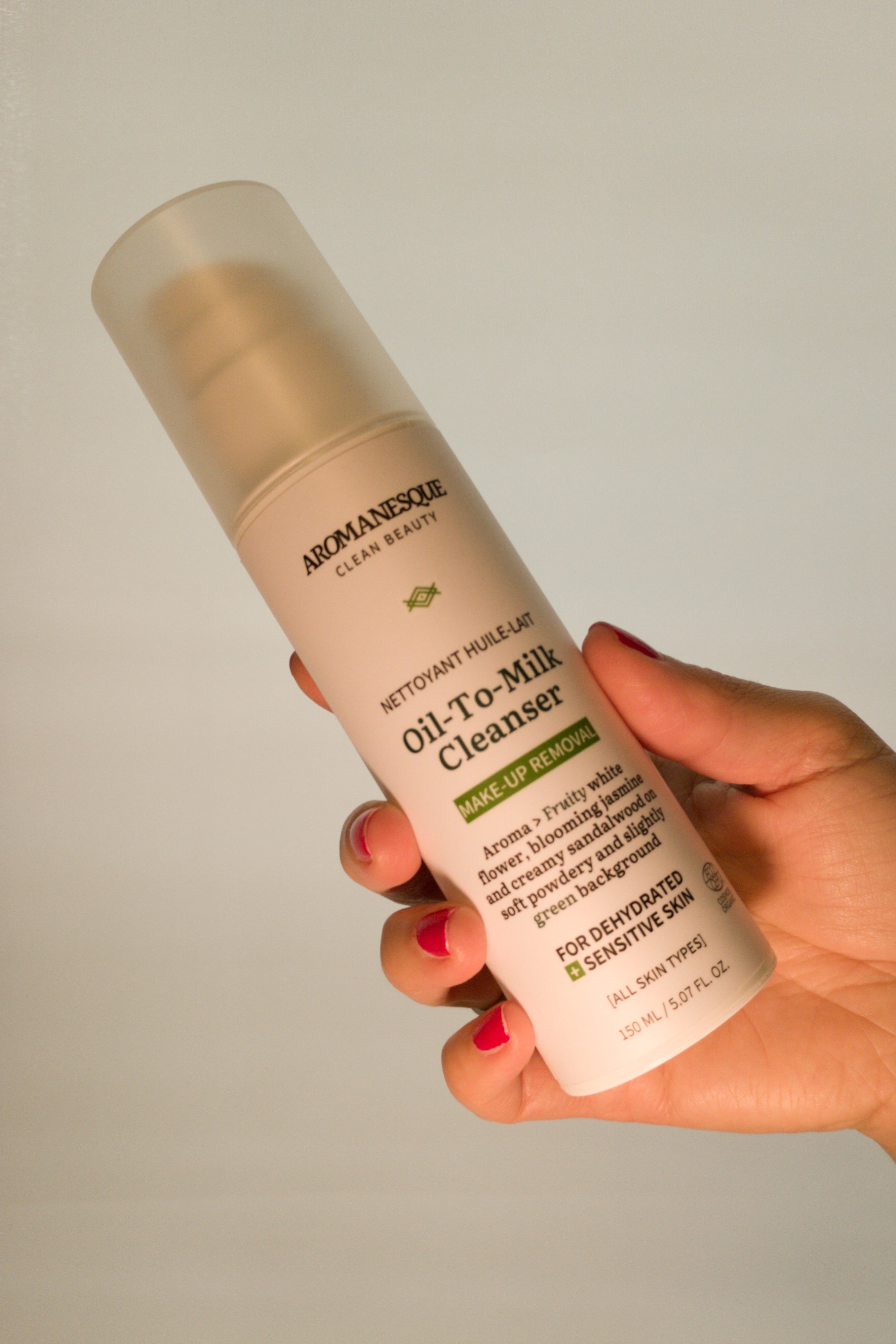 Aromanesque Oil-To-Milk Cleanser [For Sensitive Skin]