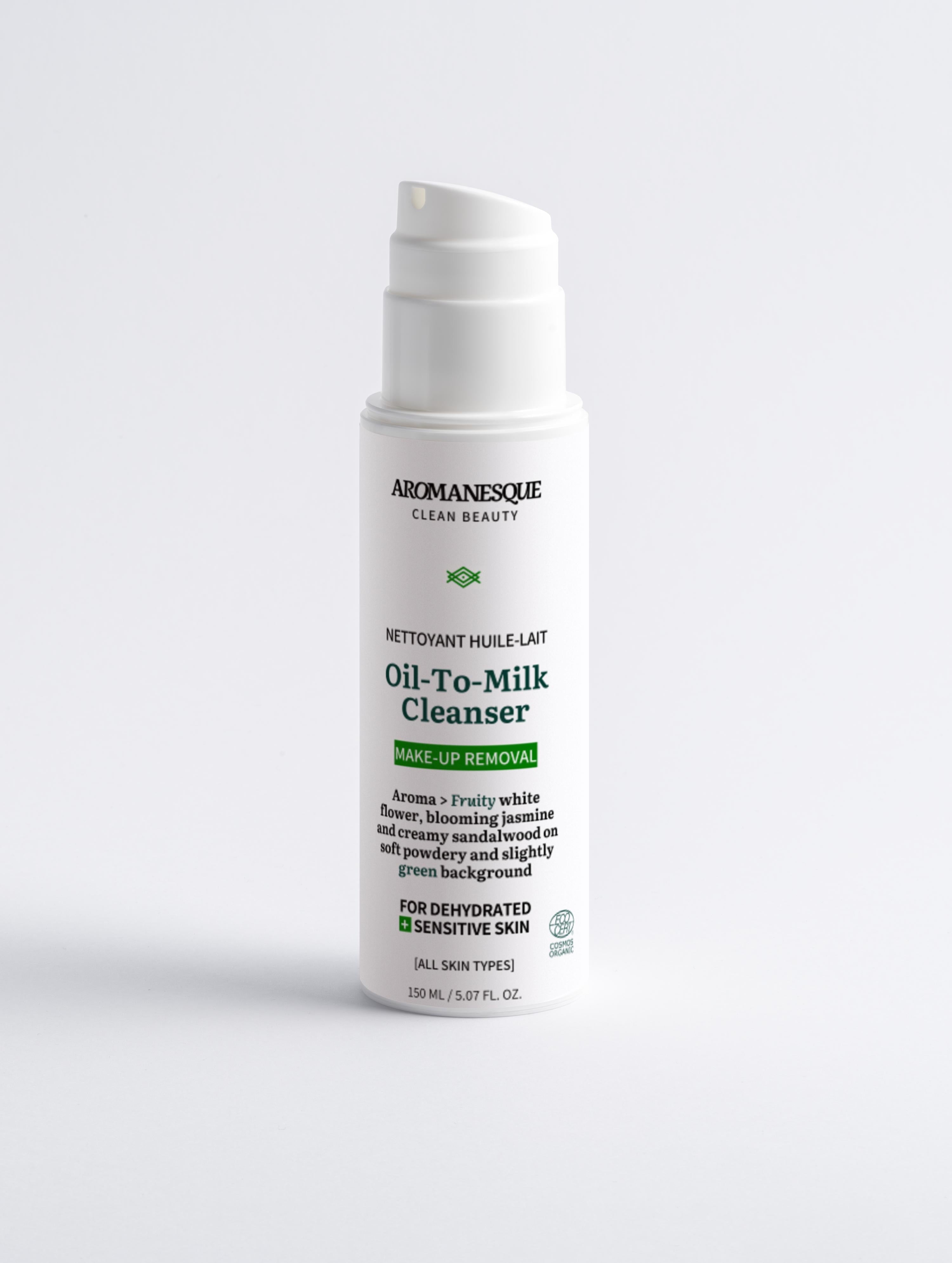 Aromanesque Oil-To-Milk Cleanser [For Sensitive Skin]
